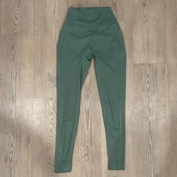 SET ACTIVE Pants - Set Active women’s luxform logo leggings size XS green blue athletic pants